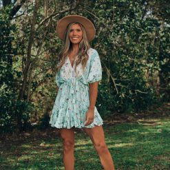 Southern Alternative Clothing Botanical Mini Dress