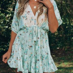 Southern Alternative Clothing Botanical Mini Dress