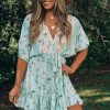 Southern Alternative Clothing Botanical Mini Dress