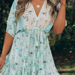 Southern Alternative Clothing Botanical Mini Dress