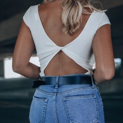 Southern Alternative Clothing Sylvie Cutout Back Bodysuit 7 Southern Alternative Clothing Sylvie Cutout Back Bodysuit