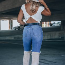 Southern Alternative Clothing Sylvie Cutout Back Bodysuit 8 Southern Alternative Clothing Sylvie Cutout Back Bodysuit