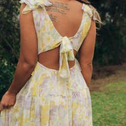 Southern Alternative Gardenia Floral Maxi Dress Dresses 5 Southern Alternative Gardenia Floral Maxi Dress Dresses