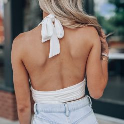 Southern Alternative Horizon Halter Top (Ivory) 2 Southern Alternative Horizon Halter Top (Ivory)