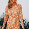 Southern Alternative Dresses Sunset Skies Floral Mini Dress