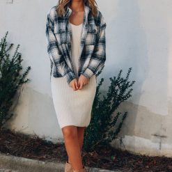 Southern Alternative Dresses Up In The Clouds Knit Dress