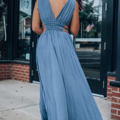 Southern Alternative Luna Maxi Dress (Ocean) 3 Southern Alternative Luna Maxi Dress (Ocean)