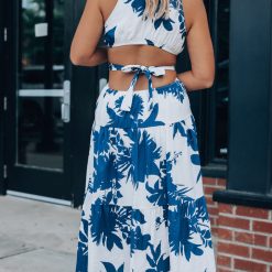 Southern Alternative Dresses Sunsational Cutout Midi Dress (Navy) 4 Southern Alternative Dresses Sunsational Cutout Midi Dress (Navy)