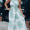 Southern Alternative Sunsational Cutout Midi Dress (Mint)