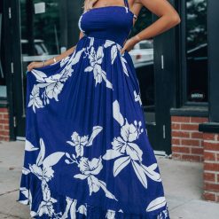 Southern Alternative I'll Follow You Smocked Maxi Dress (Midnight) Clothing 5 Southern Alternative I'll Follow You Smocked Maxi Dress (Midnight) Clothing