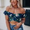 Southern Alternative Eternal Floral Crop Top