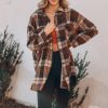 Southern Alternative Light It Up Plaid Shacket Jackets