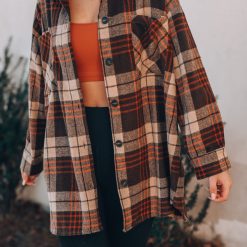 Southern Alternative Light It Up Plaid Shacket Jackets
