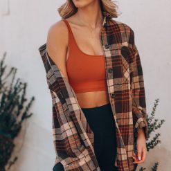 Southern Alternative Light It Up Plaid Shacket Jackets