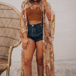 Southern Alternative Field Of Flowers Kimono