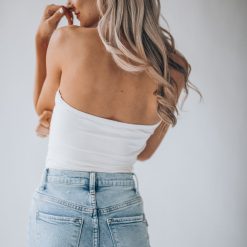 Southern Alternative Bodysuits Exactly Where You Are Bodysuit (White) 3 Southern Alternative Bodysuits Exactly Where You Are Bodysuit (White)