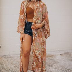 Southern Alternative Field Of Flowers Kimono