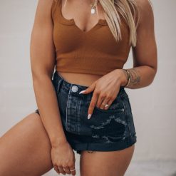 Southern Alternative Electric Daisy Dukes (Black) Clothing