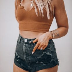 Southern Alternative Electric Daisy Dukes (Black) Clothing