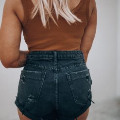 Southern Alternative Electric Daisy Dukes (Black) Clothing