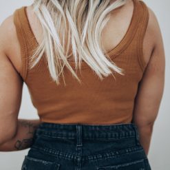 Southern Alternative Clothing Lounge Crop Top (Caramel)