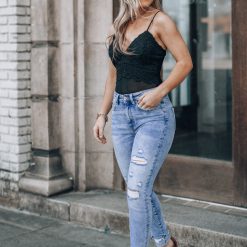 Southern Alternative Baylee Cuff High Rise Jeans 12 Southern Alternative Baylee Cuff High Rise Jeans