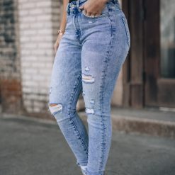 Southern Alternative Baylee Cuff High Rise Jeans 17 Southern Alternative Baylee Cuff High Rise Jeans