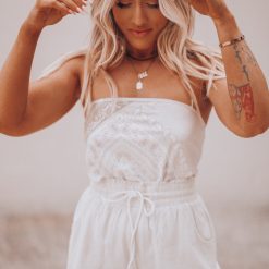 Southern Alternative Juniper Woven Paperbag Shorts (Oatmeal) Clothing