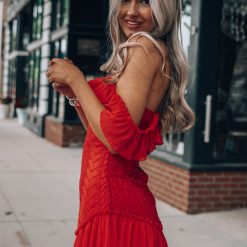 Southern Alternative Hope Lace Mini Dress (Red) 5 Southern Alternative Hope Lace Mini Dress (Red)