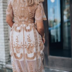 Southern Alternative Clothing Florence Embroidered Maxi Dress 5 Southern Alternative Clothing Florence Embroidered Maxi Dress