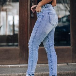 Southern Alternative Baylee Cuff High Rise Jeans 23 Southern Alternative Baylee Cuff High Rise Jeans