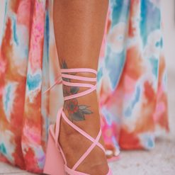Southern Alternative Natalia Strappy Heel (Pink)