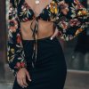 Southern Alternative Heidi Floral Crop Top