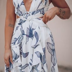 Southern Alternative Sweet Escape Cutout Maxi Dress Clothing