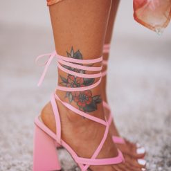 Southern Alternative Natalia Strappy Heel (Pink)