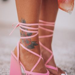 Southern Alternative Natalia Strappy Heel (Pink)