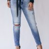 Southern Alternative Destination Distressed Hi Rise Jeans