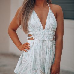 Southern Alternative Tampico Open Back Romper