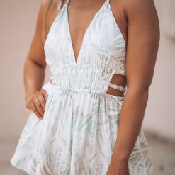 Southern Alternative Tampico Open Back Romper