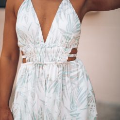 Southern Alternative Tampico Open Back Romper