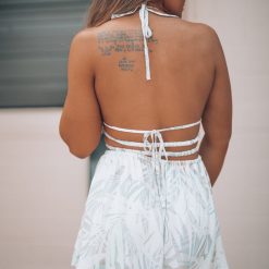 Southern Alternative Tampico Open Back Romper