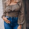 Southern Alternative Clothing Welcome To The Jungle Leopard Blouse