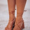 Southern Alternative Natalia Strappy Heel (Tan)