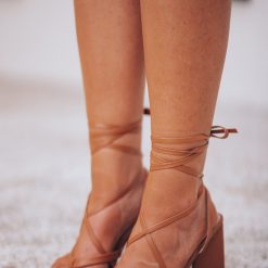 Southern Alternative Natalia Strappy Heel (Tan)
