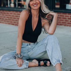 Southern Alternative Horizon Halter Top (Black)