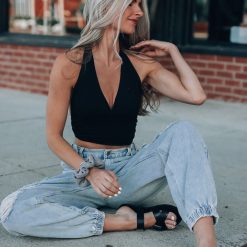 Southern Alternative Horizon Halter Top (Black)