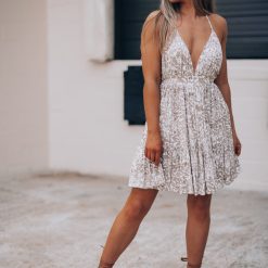 Southern Alternative Lucy Halter Mini Dress 8 Southern Alternative Lucy Halter Mini Dress