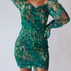 Southern Alternative In The Tropics Smocked Dress Dresses