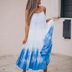 Southern Alternative Indy Tie Dye Midi Dress Clothing 7 Southern Alternative Indy Tie Dye Midi Dress Clothing