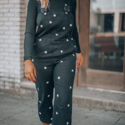 Southern Alternative Clothing Not Over You Star Overalls